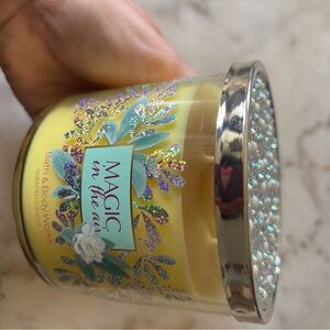 Bath & Body Works Yellow Scented Candle